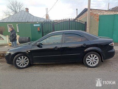 Mazda, 6, 2000, 147, бензин, седан, механика, передний привод, среднее состояние, левый, черный, 395 000 ₽