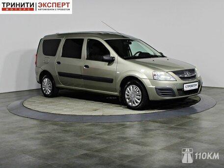 ВАЗ (Lada), Largus, 1600, 84, бензин, универсал, механика, передний привод, среднее состояние, левый, бежевый, 647 000 ₽