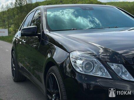 Mercedes, E-класс, 3500, 272, бензин, седан, автомат, полный привод, среднее состояние, левый, черный, 1 680 000 ₽