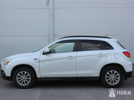 Mitsubishi, ASX, 1800, 140, бензин, внедорожник, вариатор, передний привод, среднее состояние, левый, белый, 897 000 ₽