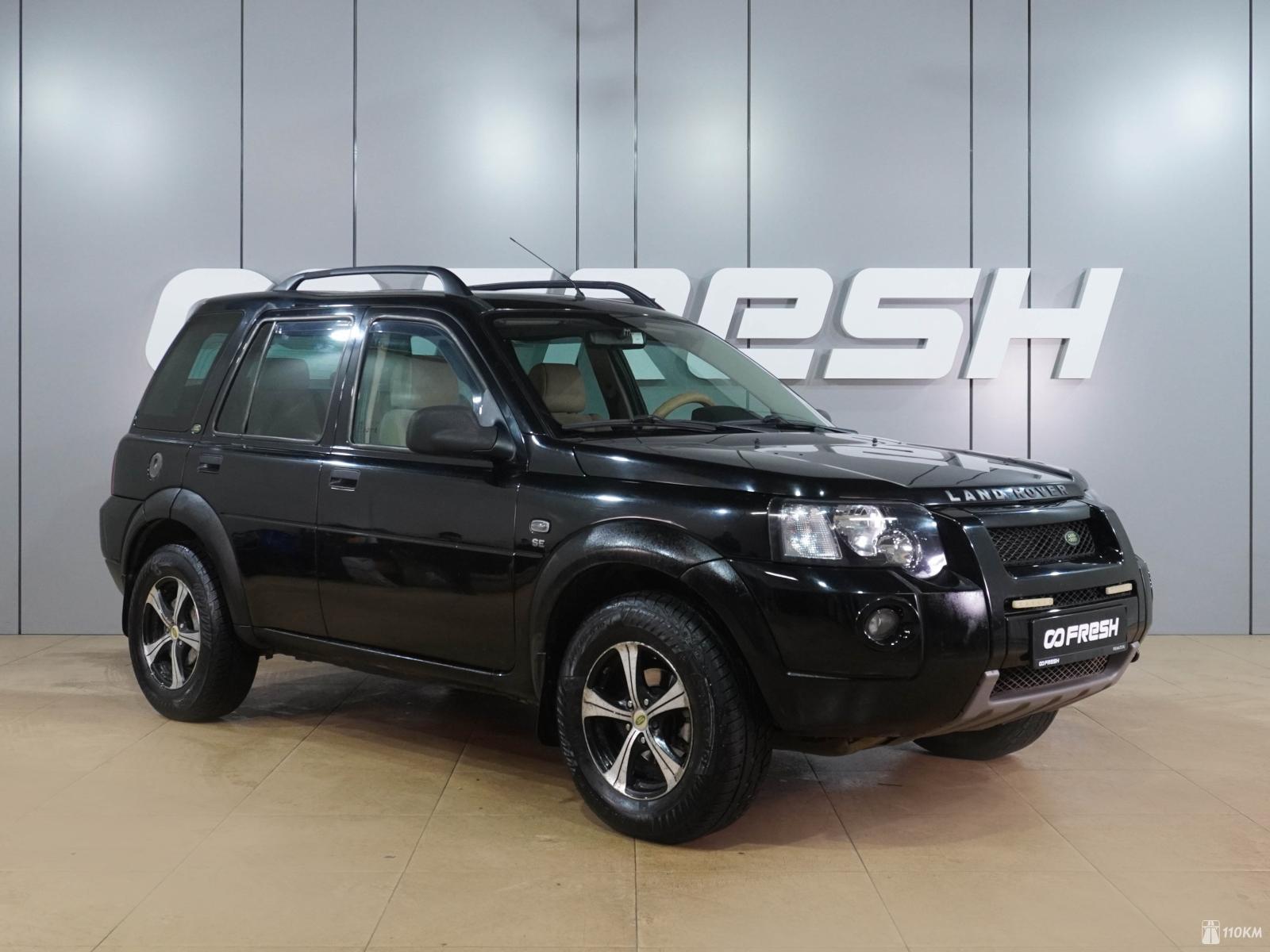 Land Rover, Freelander, I Рестайлинг, 2497, 177, бензин, внедорожник, автомат, полный привод, среднее состояние, левый, черный, 759 000 ₽