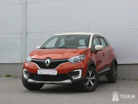 Renault, Kaptur, 2000, 143, бензин, внедорожник, механика, полный привод, среднее состояние, левый, оранжевый, 1 570 000 ₽