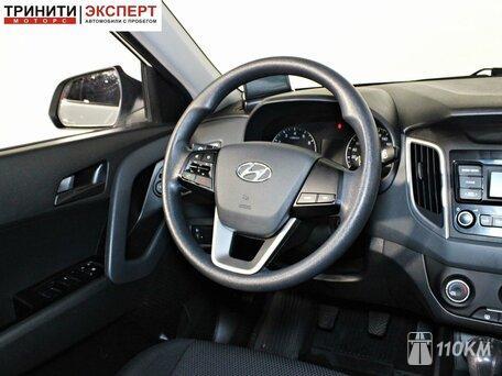 Hyundai, Creta, 1600, 123, бензин, внедорожник, механика, передний привод, среднее состояние, левый, белый, 2 037 000 ₽