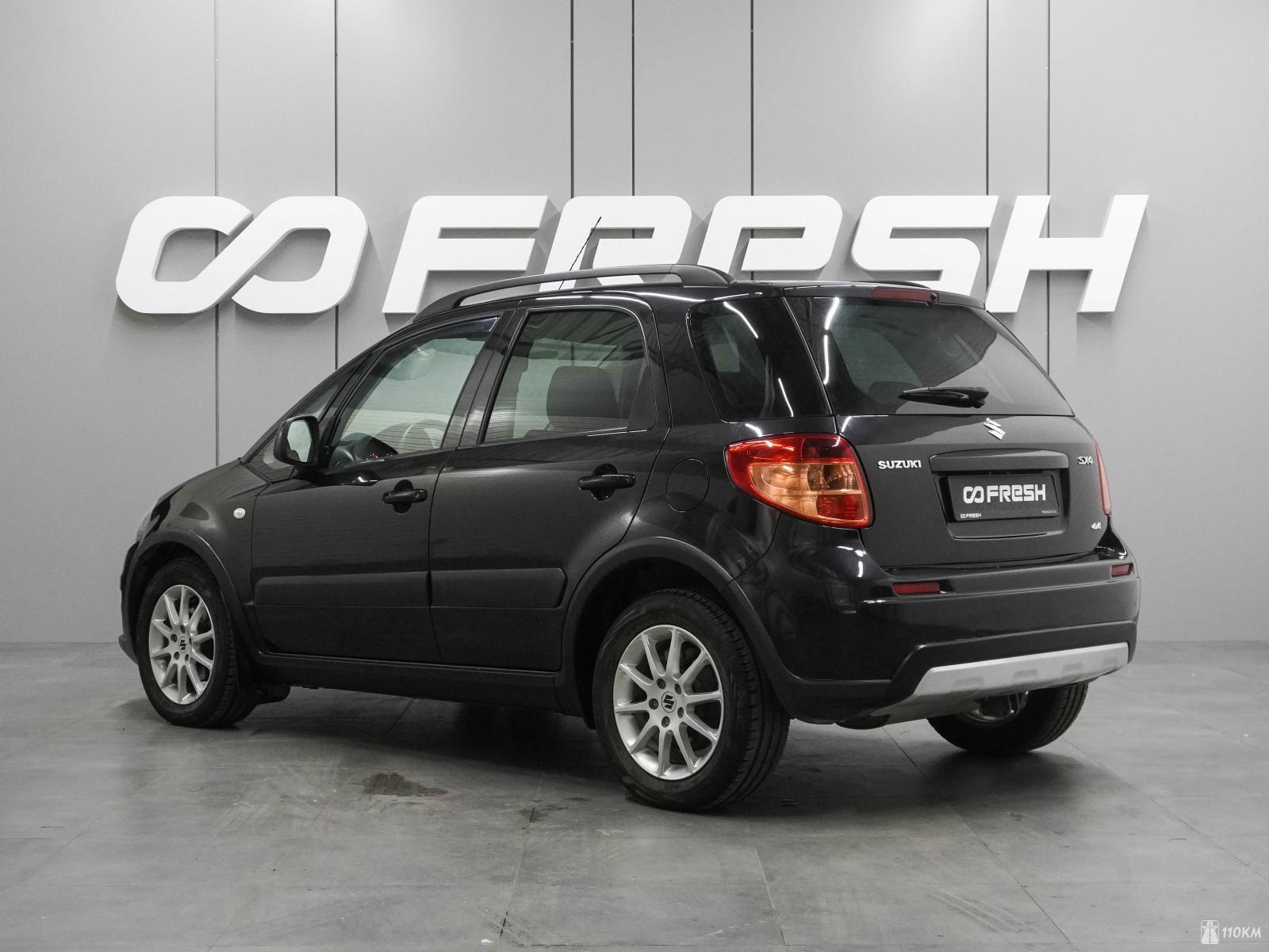 Suzuki, SX4, I (Classic) Рестайлинг, 1586, 112, бензин, хэтчбек, механика, полный привод, среднее состояние, левый, черный, 799 000 ₽