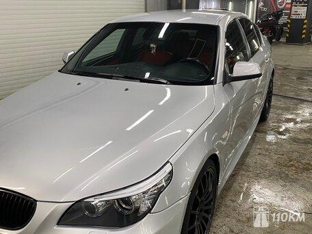 BMW, 5 серии, 2500, 258, бензин, седан, автомат, задний привод, среднее состояние, левый, серебряный, 1 550 000 ₽