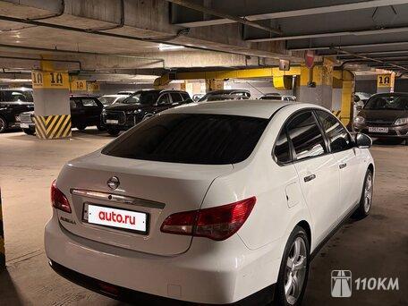 Nissan, Almera, 1600, 102, бензин, седан, механика, передний привод, среднее состояние, левый, белый, 540 000 ₽